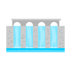 Dam clipart