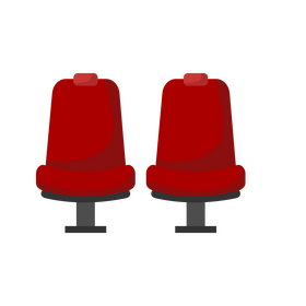 Bus seats clipart