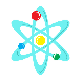 Science atom clipart