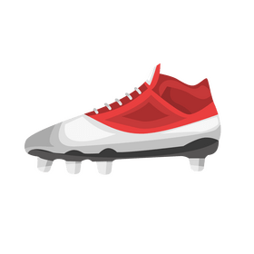 American football shoes, Super Bowl clipart