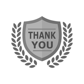 Thank you label clipart