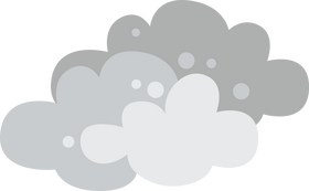 Cloudy weather clipart