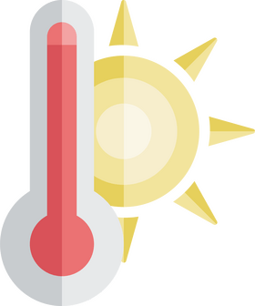 Hot weather clipart