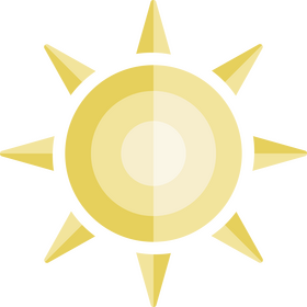Sunny weather clipart