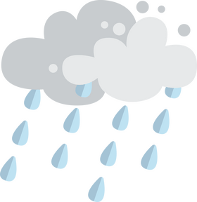Rainy weather clipart