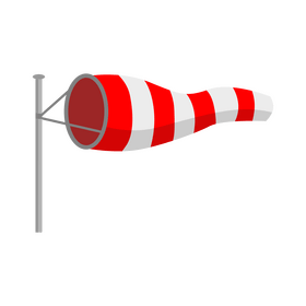 Windsock clipart