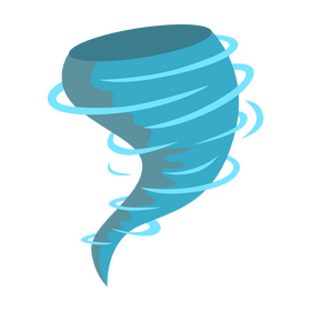 Tornado cartoon clipart
