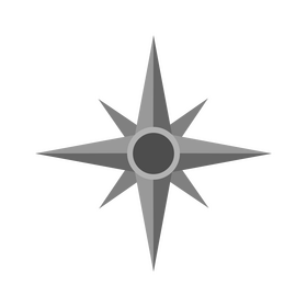 Wind rose, compass clipart