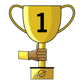 Cup trophy drawing clipart