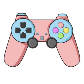 Controller, PS2 Controller joystick clipart