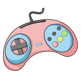 Controller, Sega gamepad clipart