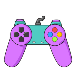 Playstation 1 Controller drawing clipart