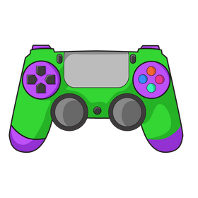 Playstation 4 Controller drawing clipart