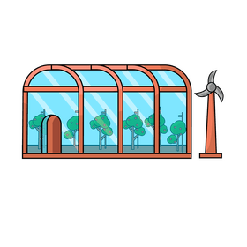 Greenhouse clipart