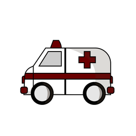 Ambulance cartoon clipart