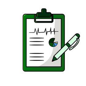 Notepad drawing clipart