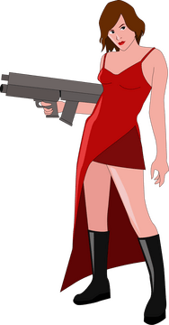 Alice resident evil clipart