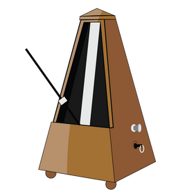 Metronome clipart