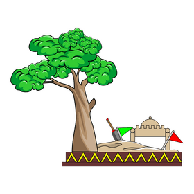Playground sandbox clipart