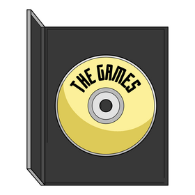 Playstation CD game clipart