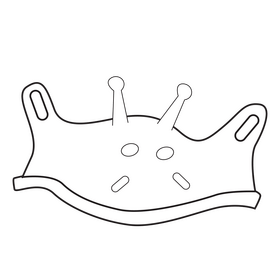 Children seesaw black and white clipart