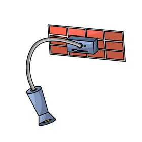 Spotlight flexible clipart