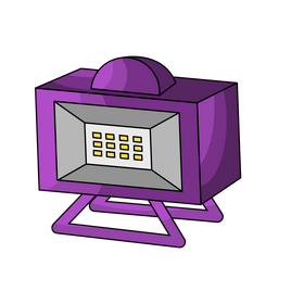 Spotlight outdoor clipart