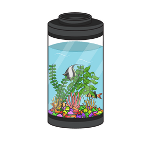Design aquarium clipart