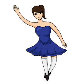 Ballet dancer clipart