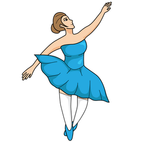 Ballerina clipart