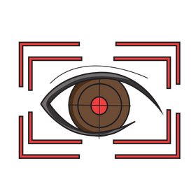 Eye focus clipart