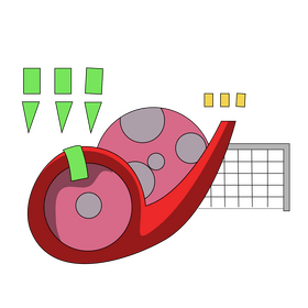 Finish football, end of game clipart