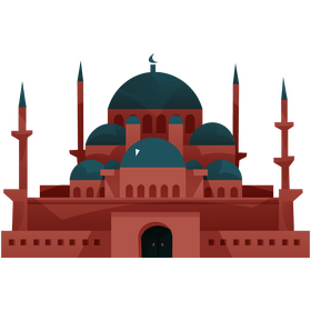 Hagia Sophia mosque clipart
