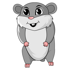 Hamster animal clipart