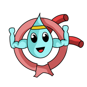 Human heart organ left atrium clipart