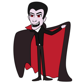 Horror vampire dracula clipart