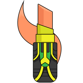 Sheer lipstick clipart