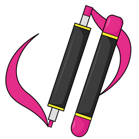 Pencil lipstick clipart