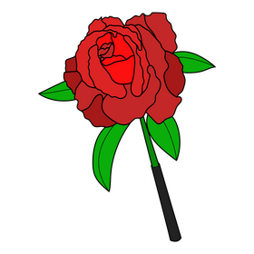 Magician flower clipart