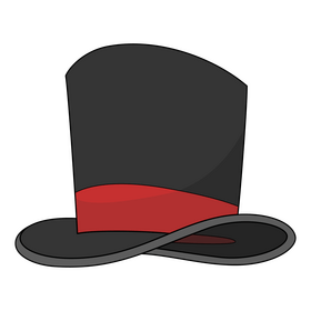 Magician hat clipart