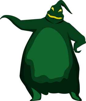 Boogeyman cartoon character clipart