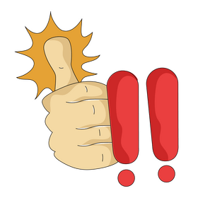 Thumbs up great clipart