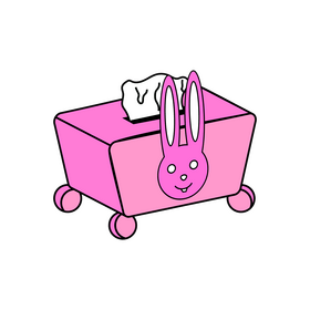 Cute tissue box clipart