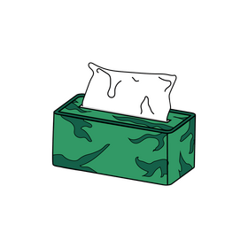 Tissue box clipart