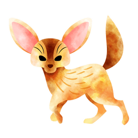 Fennec Fox vector - for free download