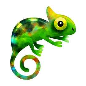 Chameleon clipart