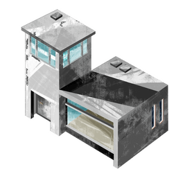 Modern bungalow clipart