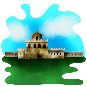 Great wall of china vector