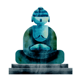 Great buddha clipart