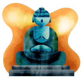Great buddha vector
